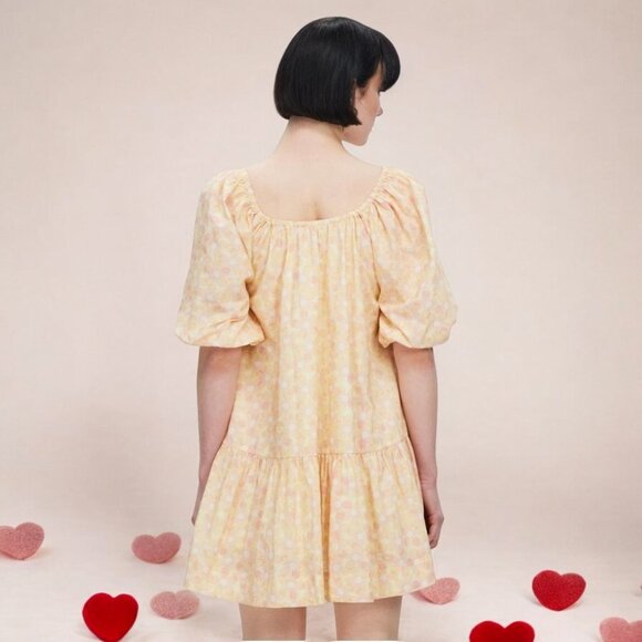 NWT MON RENN Fling Mini Dress - Picture 6 of 6